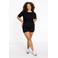 YOEK Lounge relaxed regular waist biker short zwart