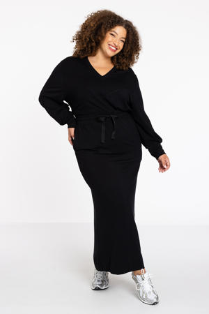maxi rok zwart