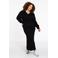 YOEK Lounge maxi rok zwart