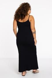 thumbnail: YOEK Lounge bodycon maxi jurk zwart