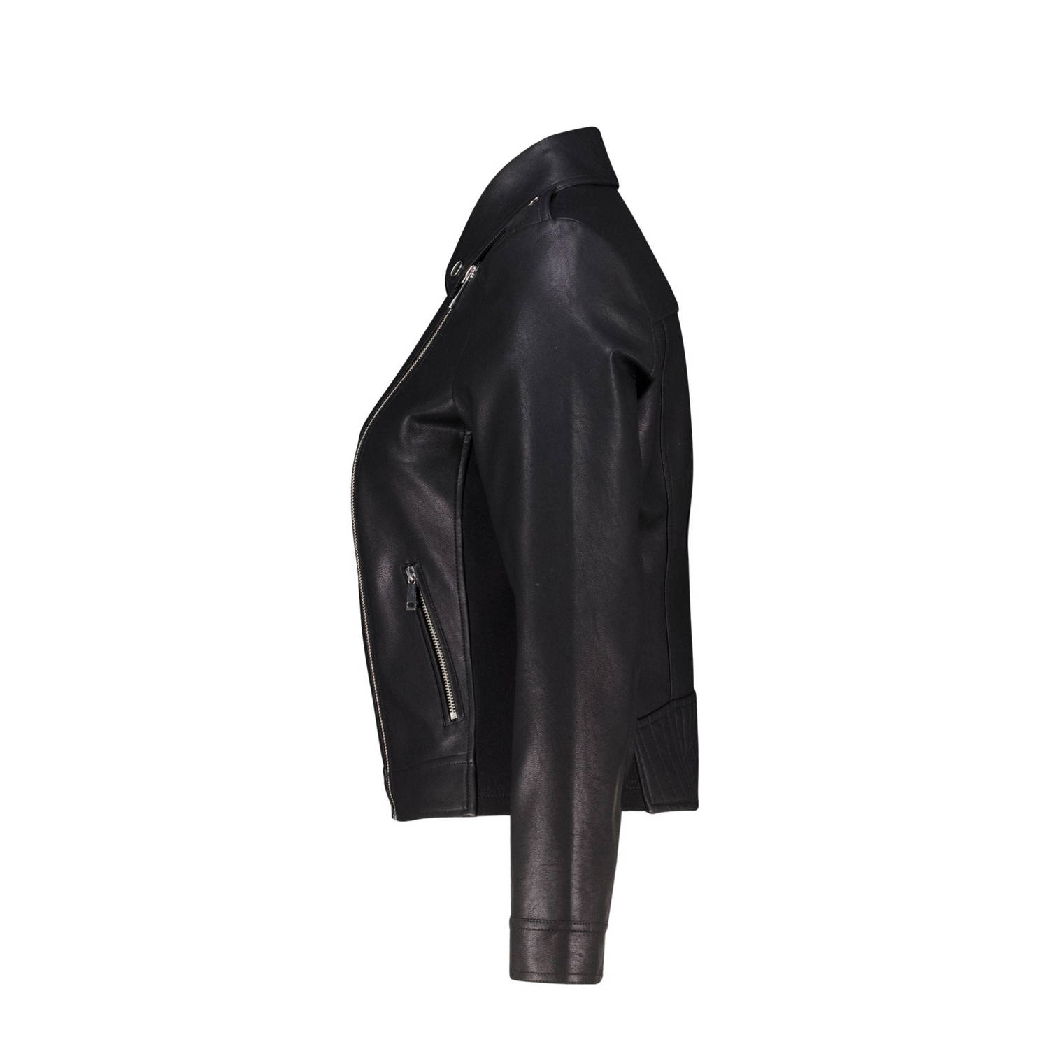 MS Mode bikerjack zwart