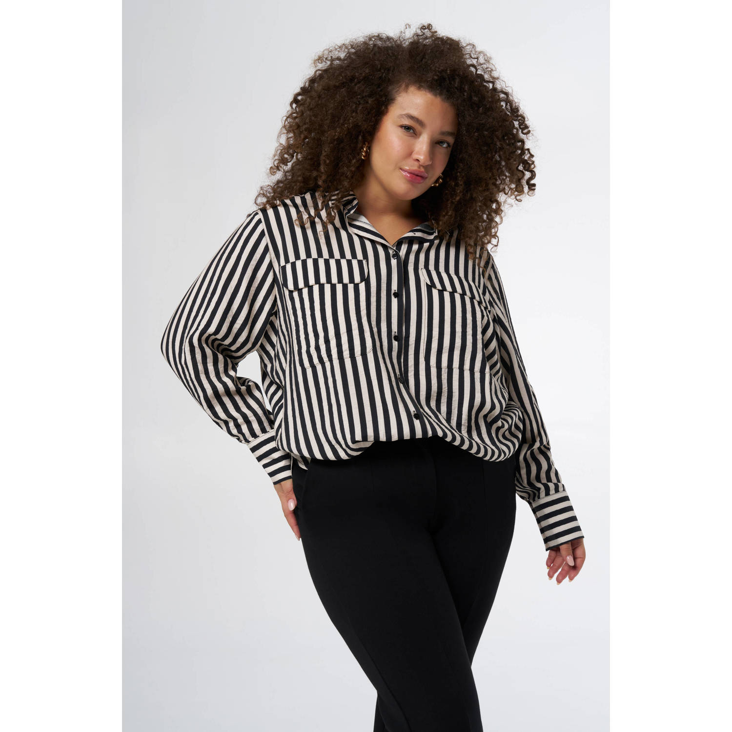 MS Mode blouse zwart