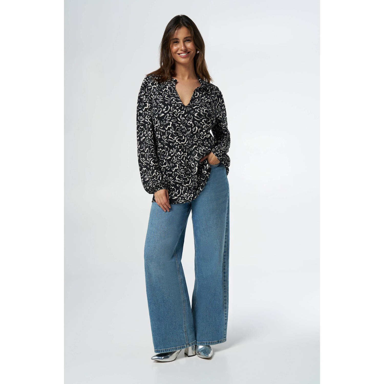 MS Mode top zwart