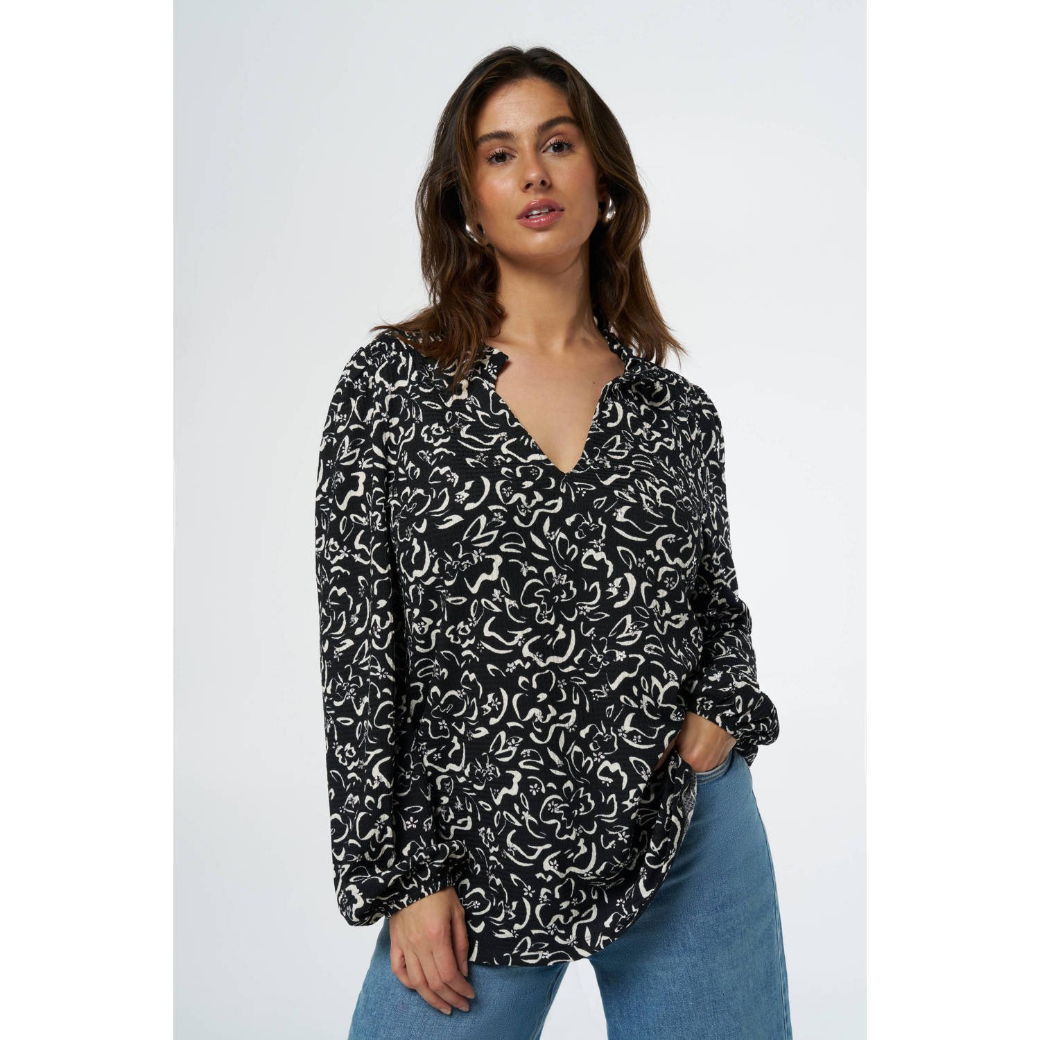 MS Mode top zwart