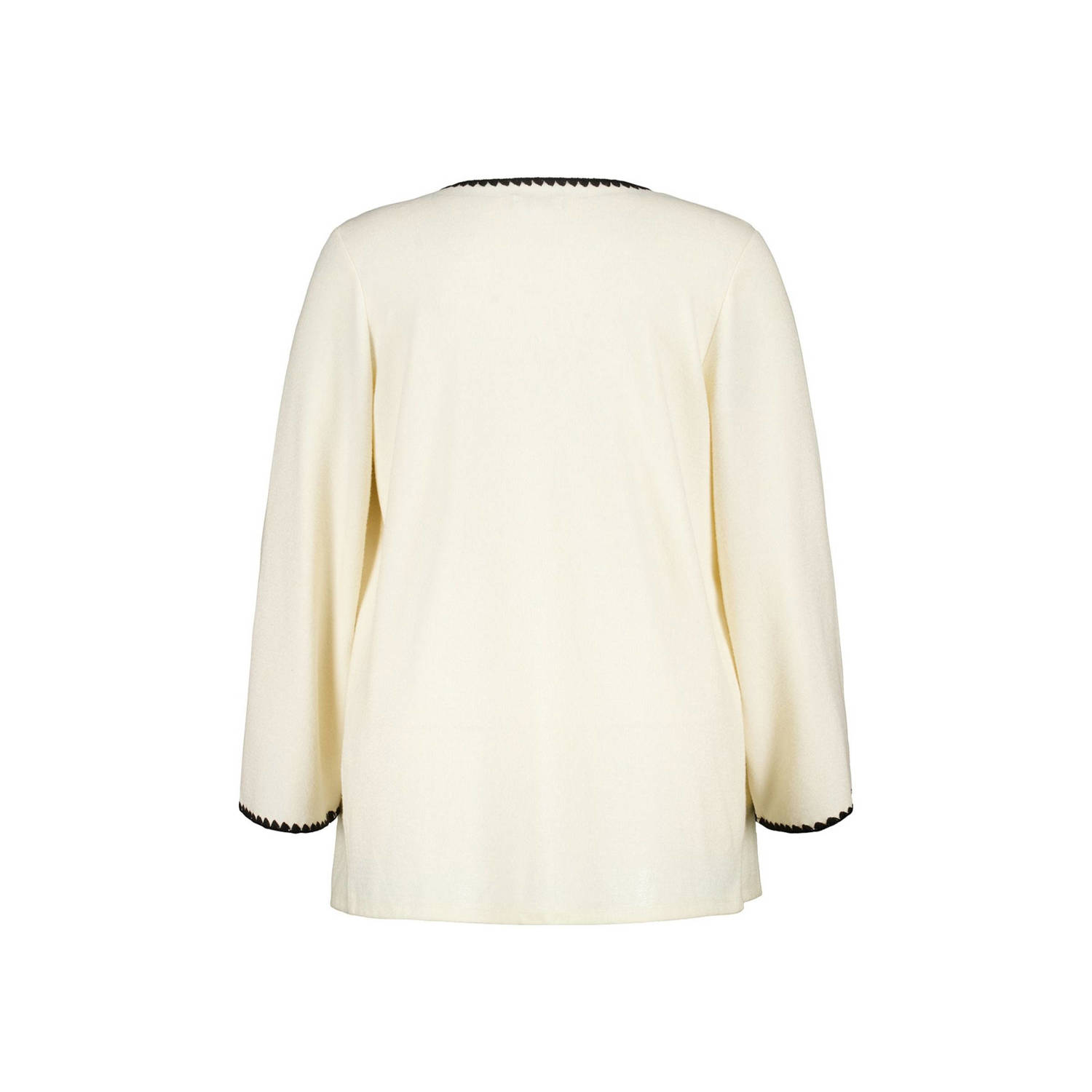 MS Mode gebreid vest crème