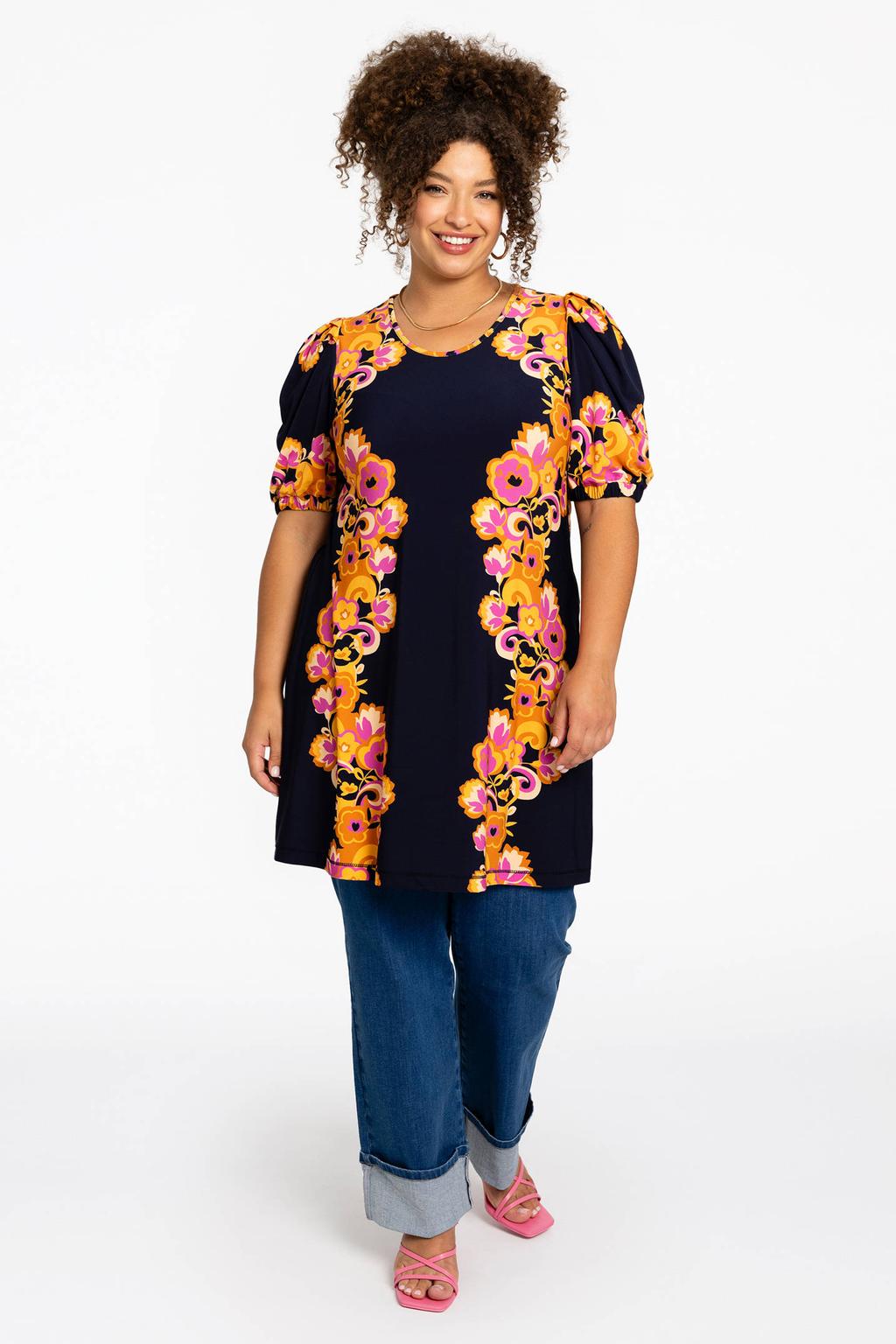 YOEK tuniek donkerblauw