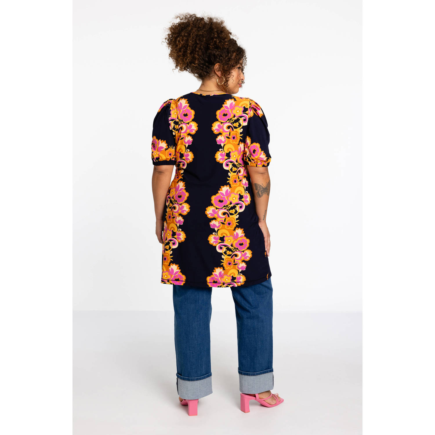 YOEK tuniek donkerblauw
