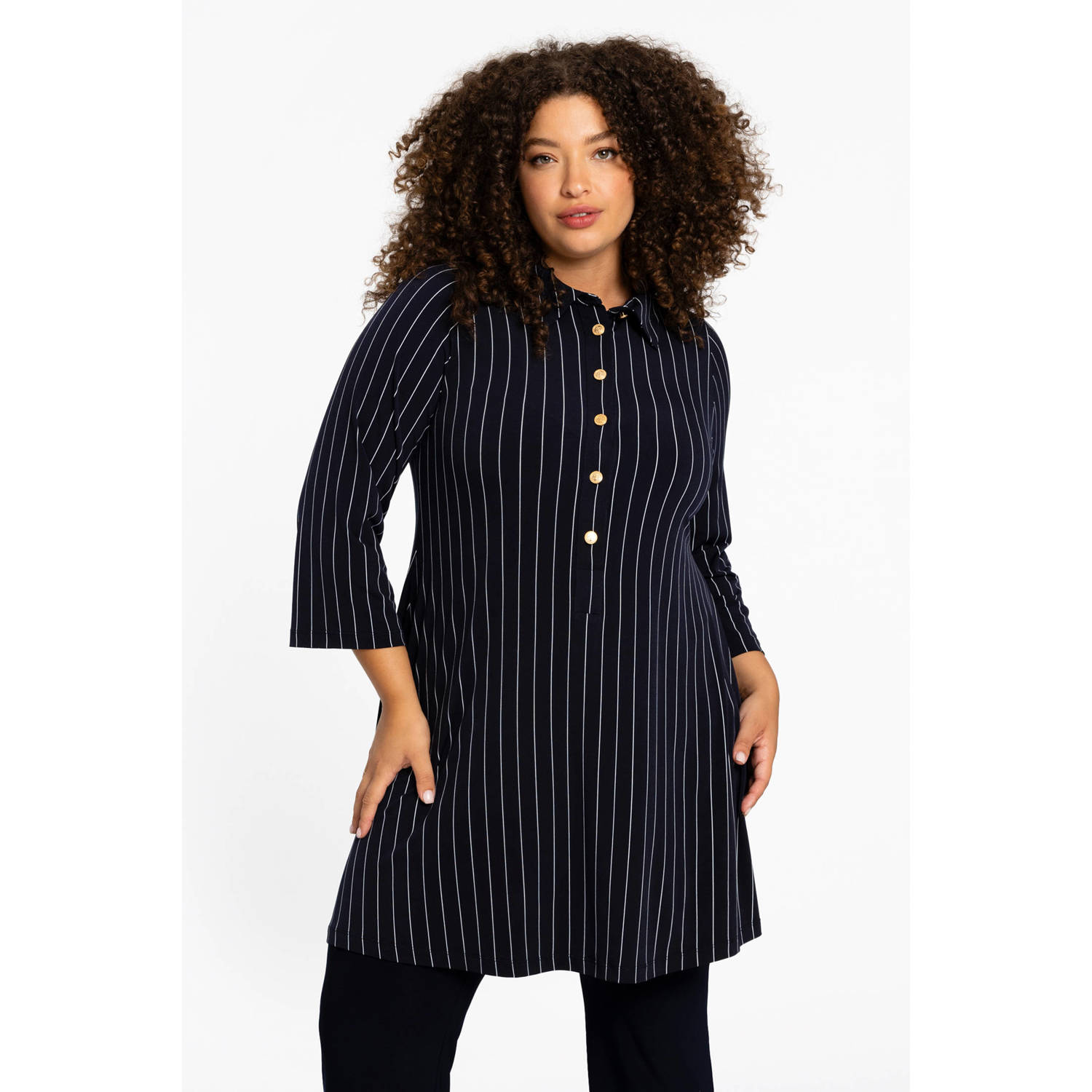 YOEK tuniek donkerblauw