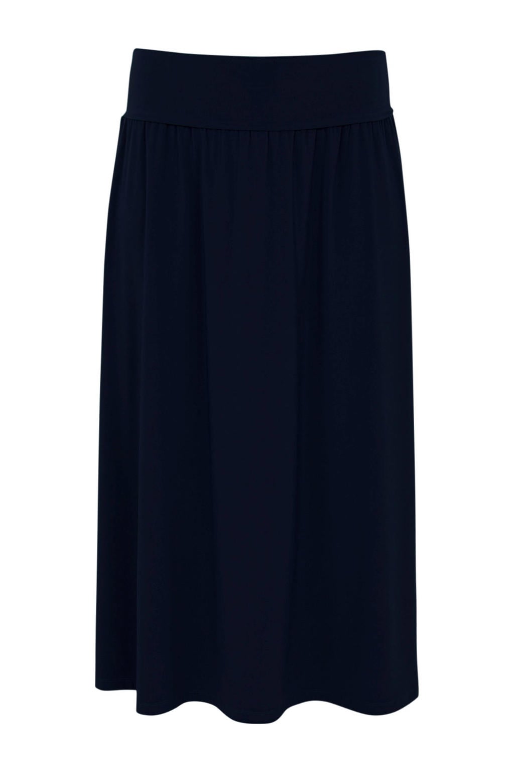 YOEK rok Plus Size - blauw