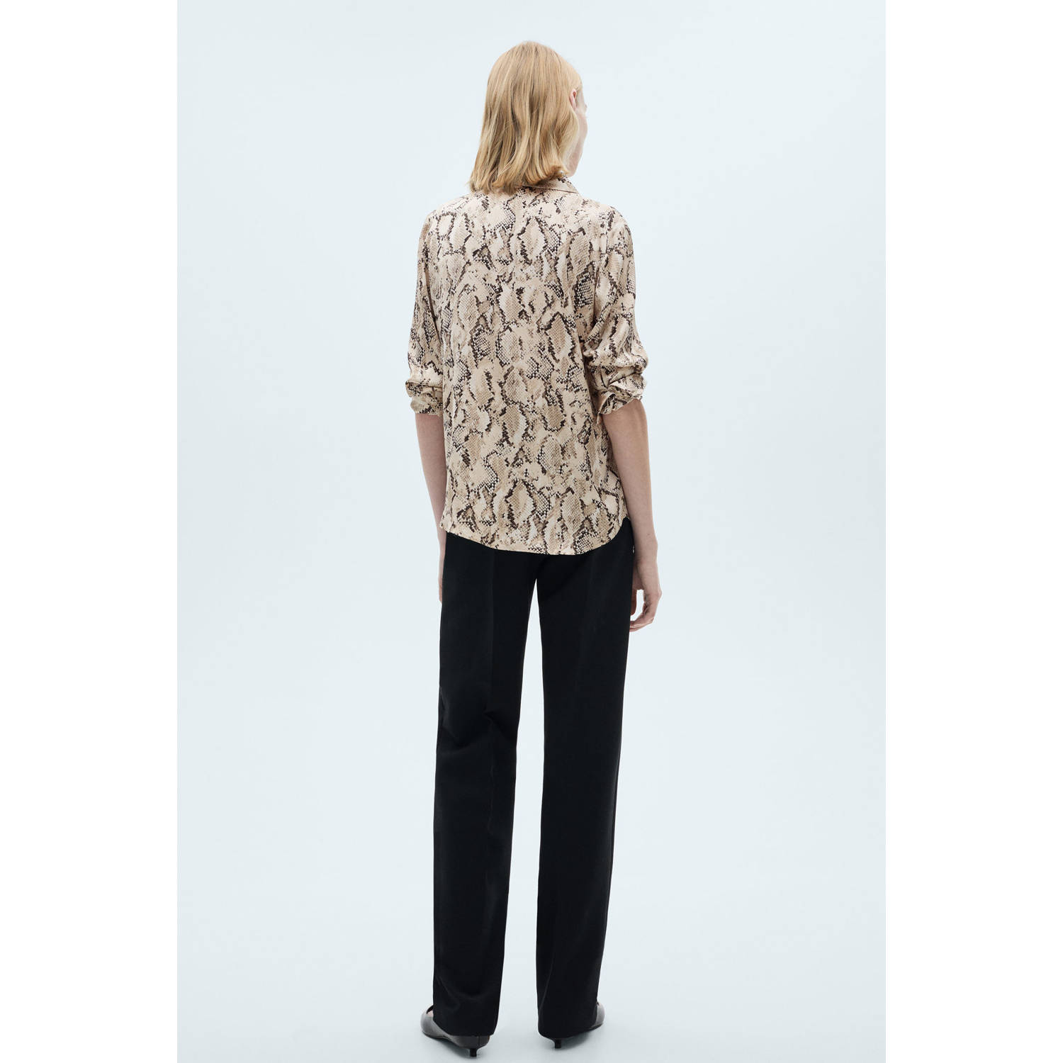 Mango blouse beige