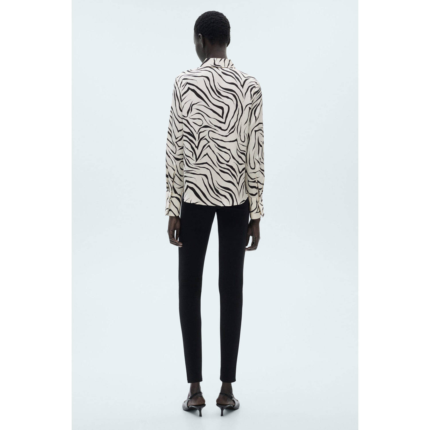 Mango blouse ecru