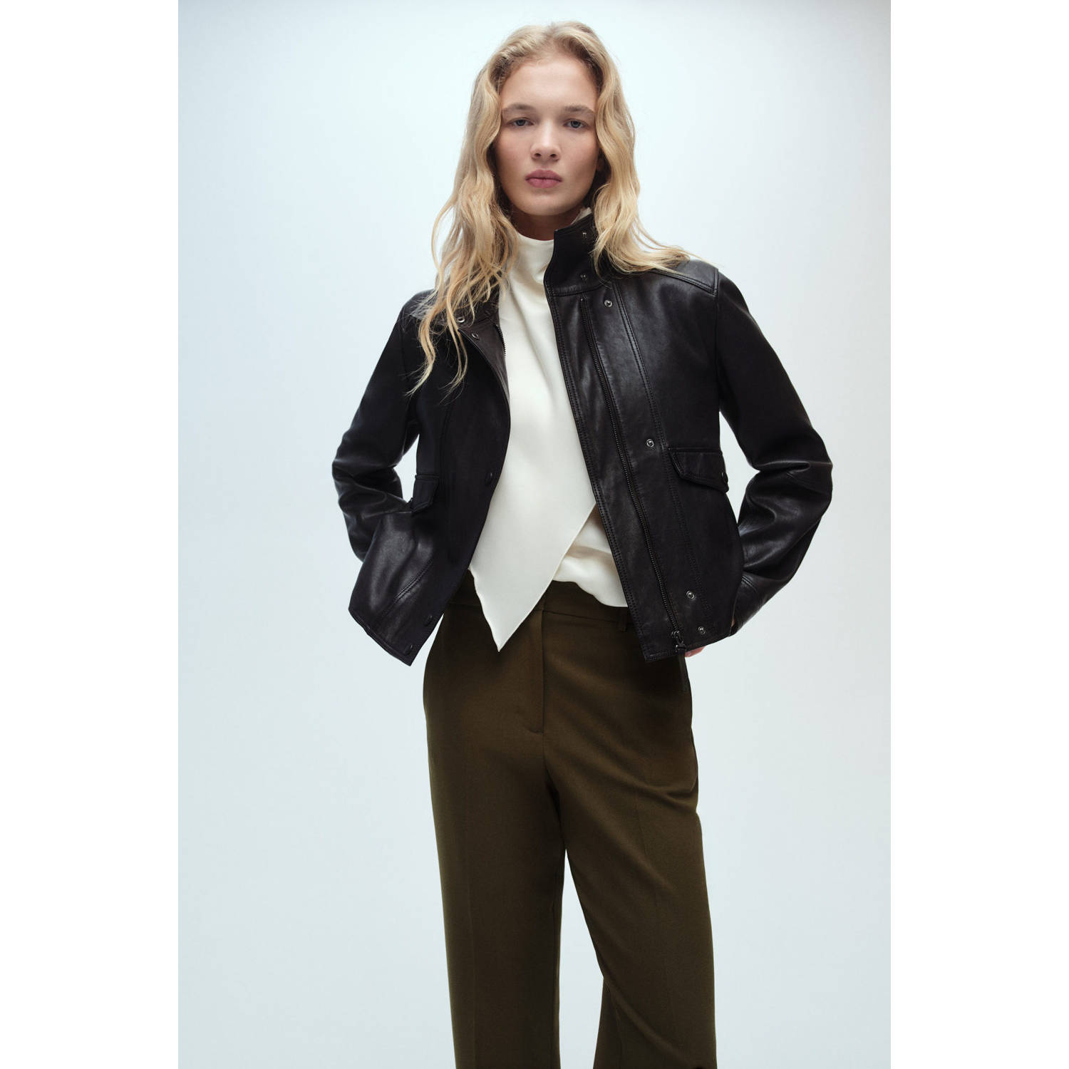 Mango broek bruin