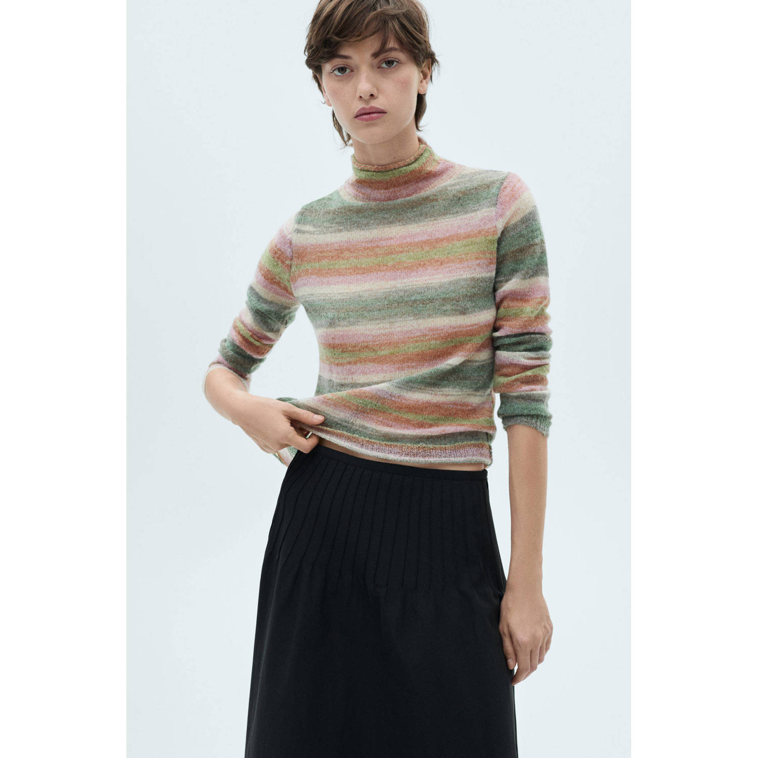 Mango trui multi gebreid