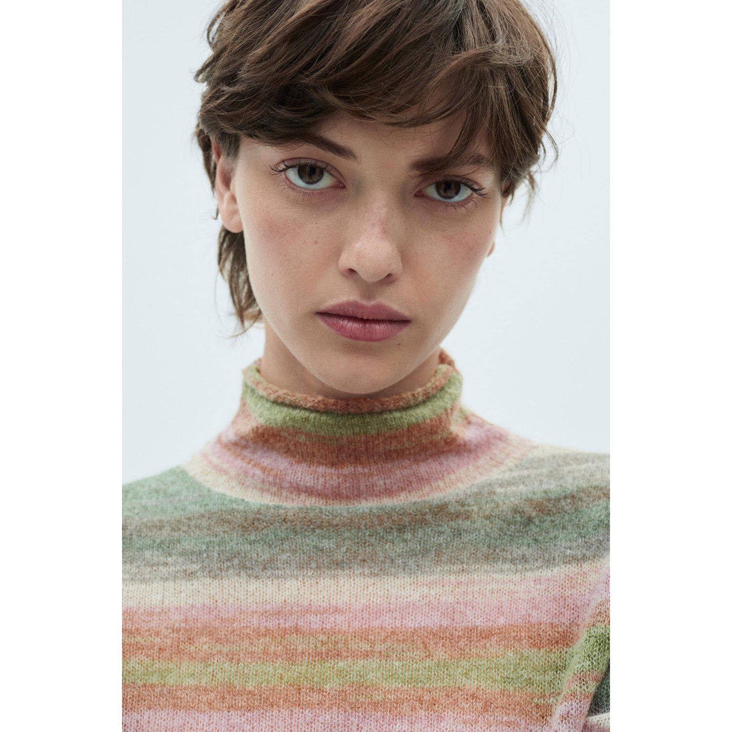 Mango trui multi gebreid