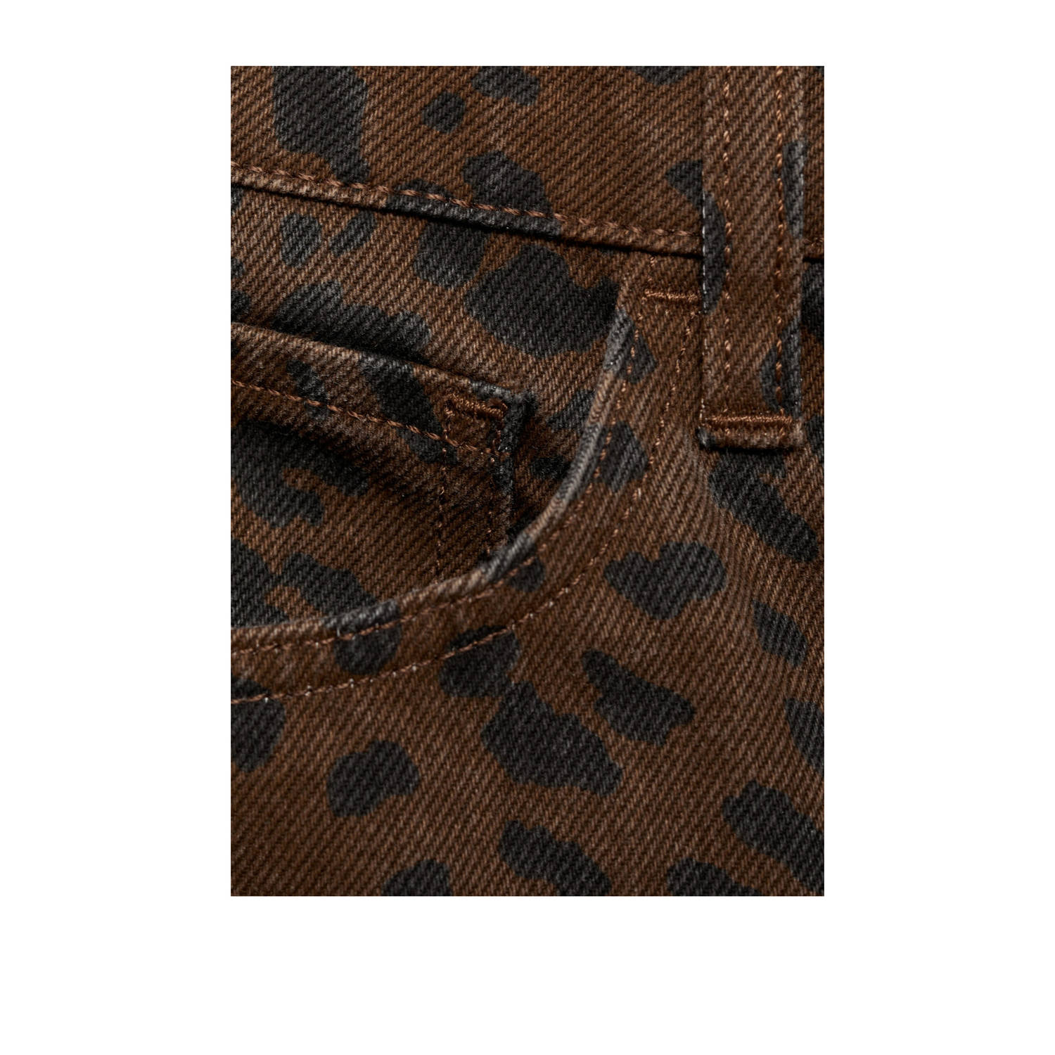 Mango jeans panterprint