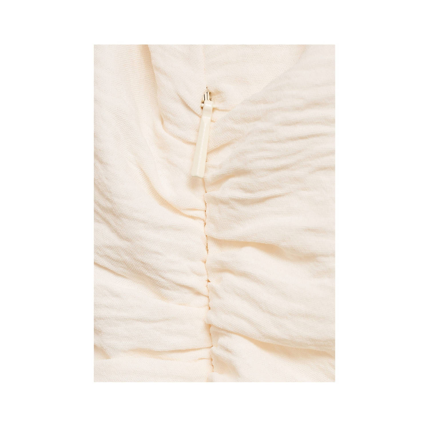 Mango midi jurk ecru