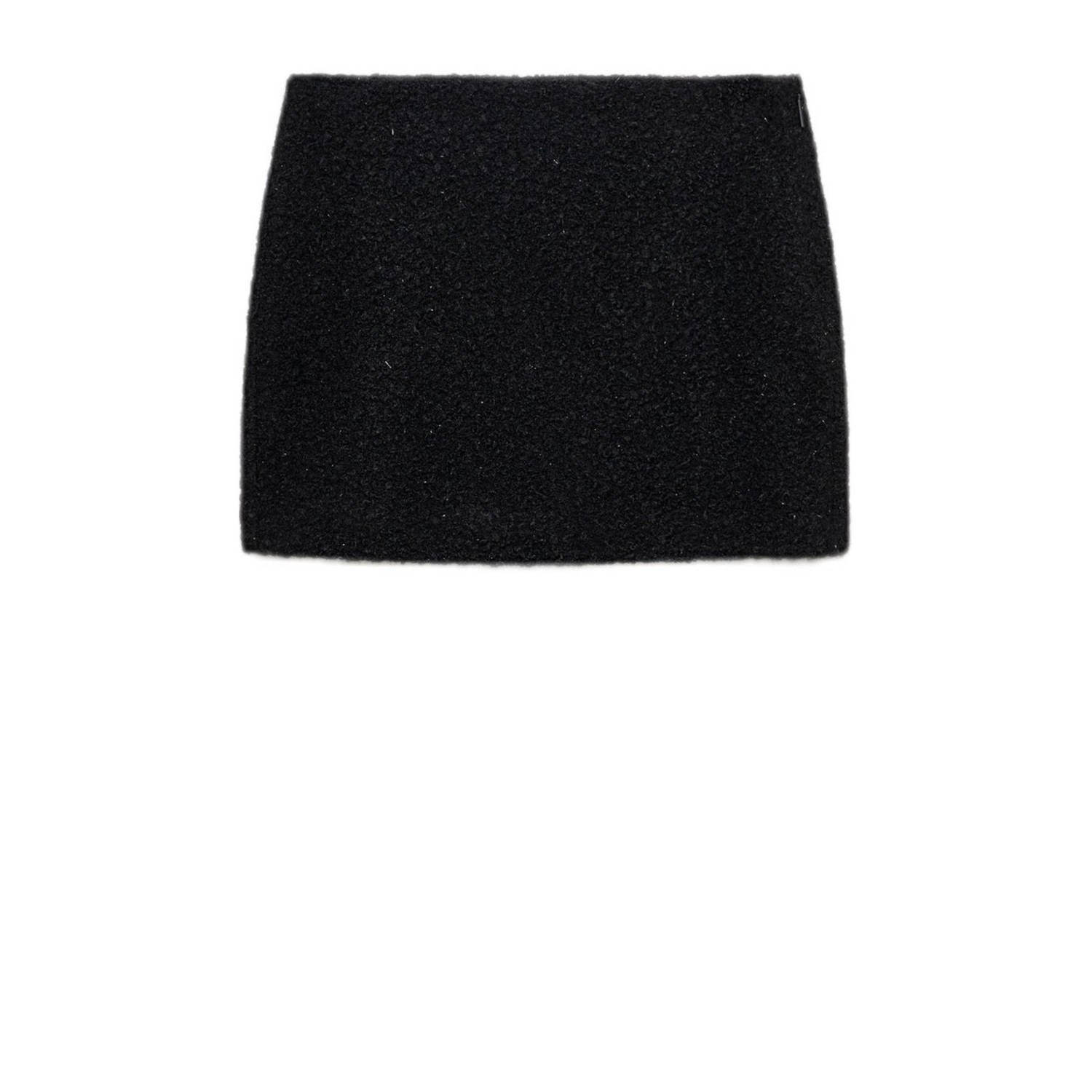 Mango mini rok zwart