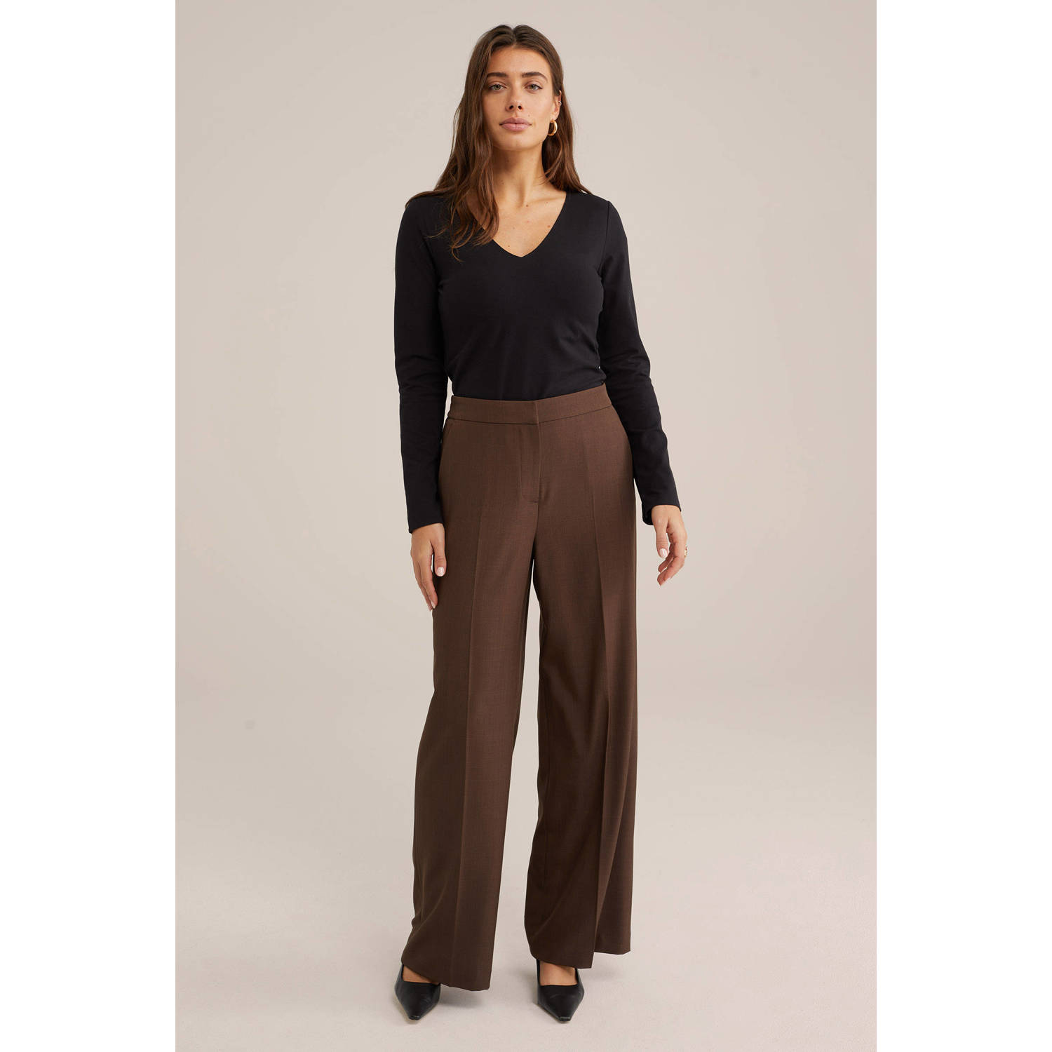 WE Fashion top zwart