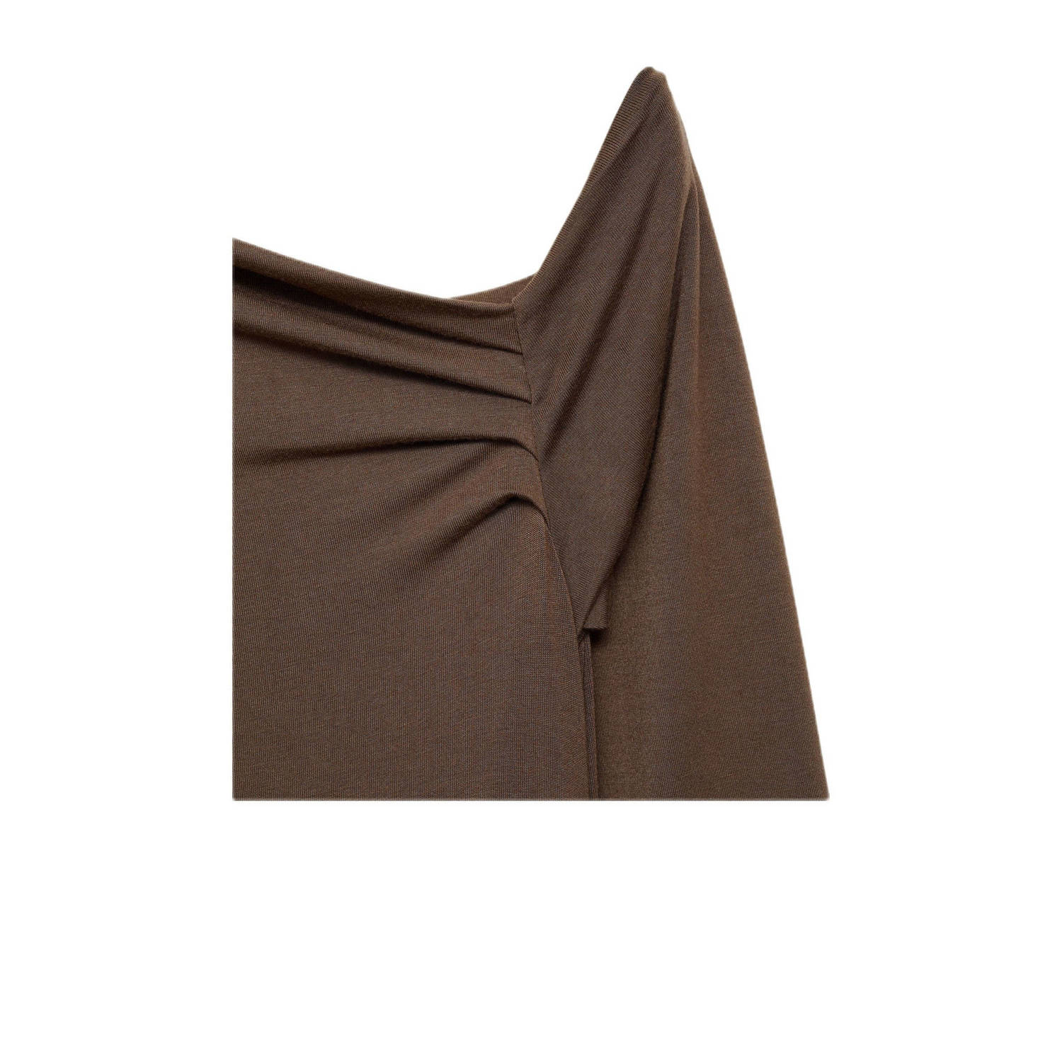 Mango wide leg jumpsuit bruin