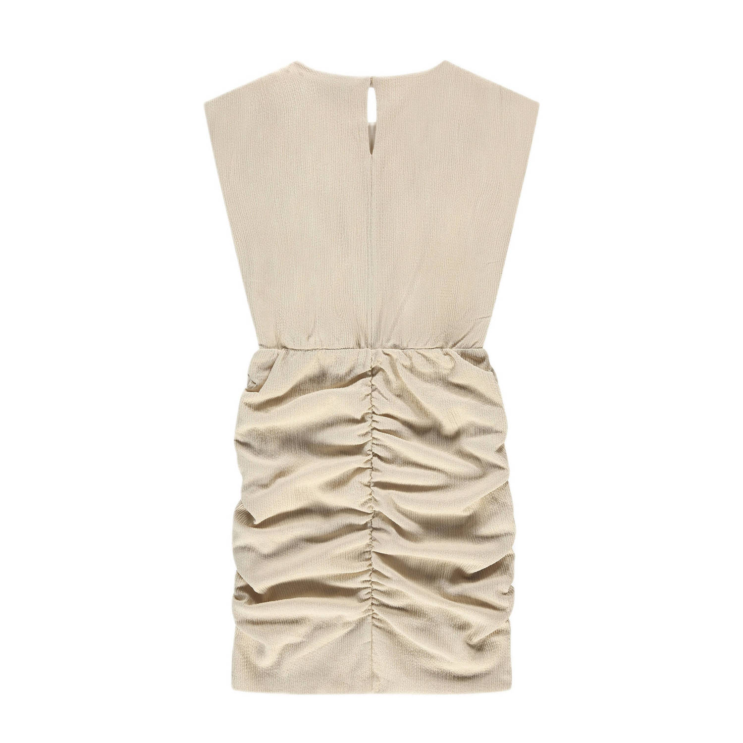 NIK&NIK korte jurk beige