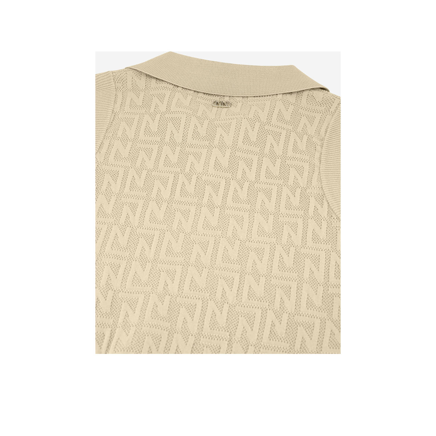 NIK&NIK mouwloze top beige