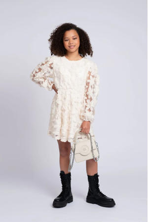 korte jurk beige