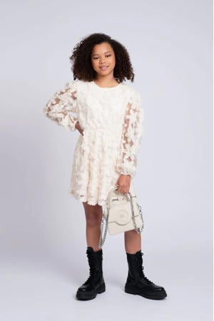korte jurk beige