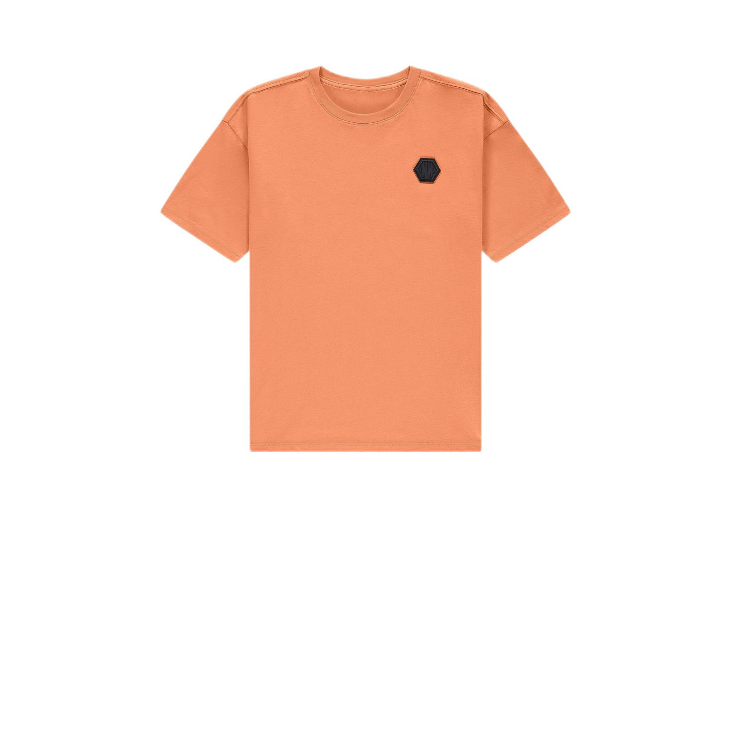 NIK & NIK Jongens Polo's & T-shirts Icon T-shirt Koraal