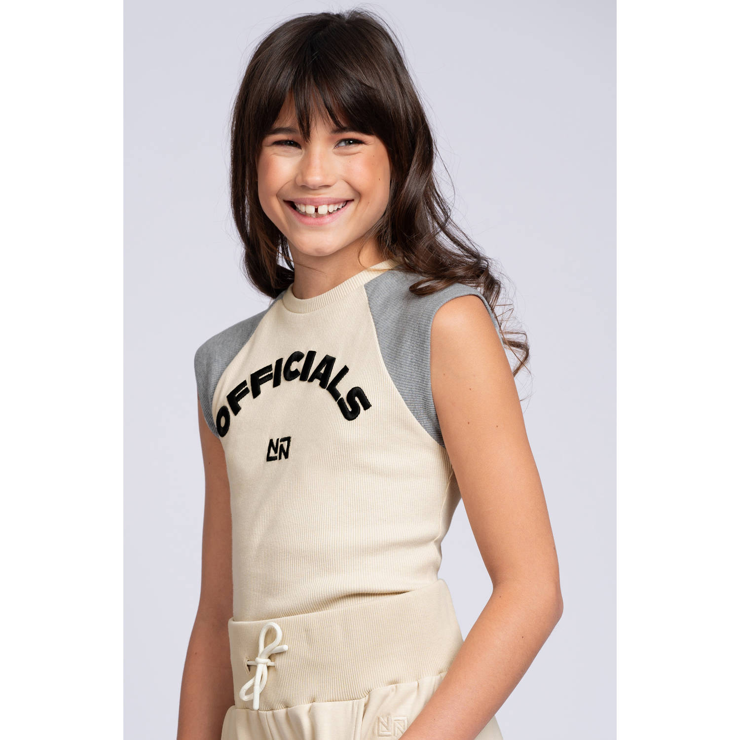 NIK&NIK haltertop beige