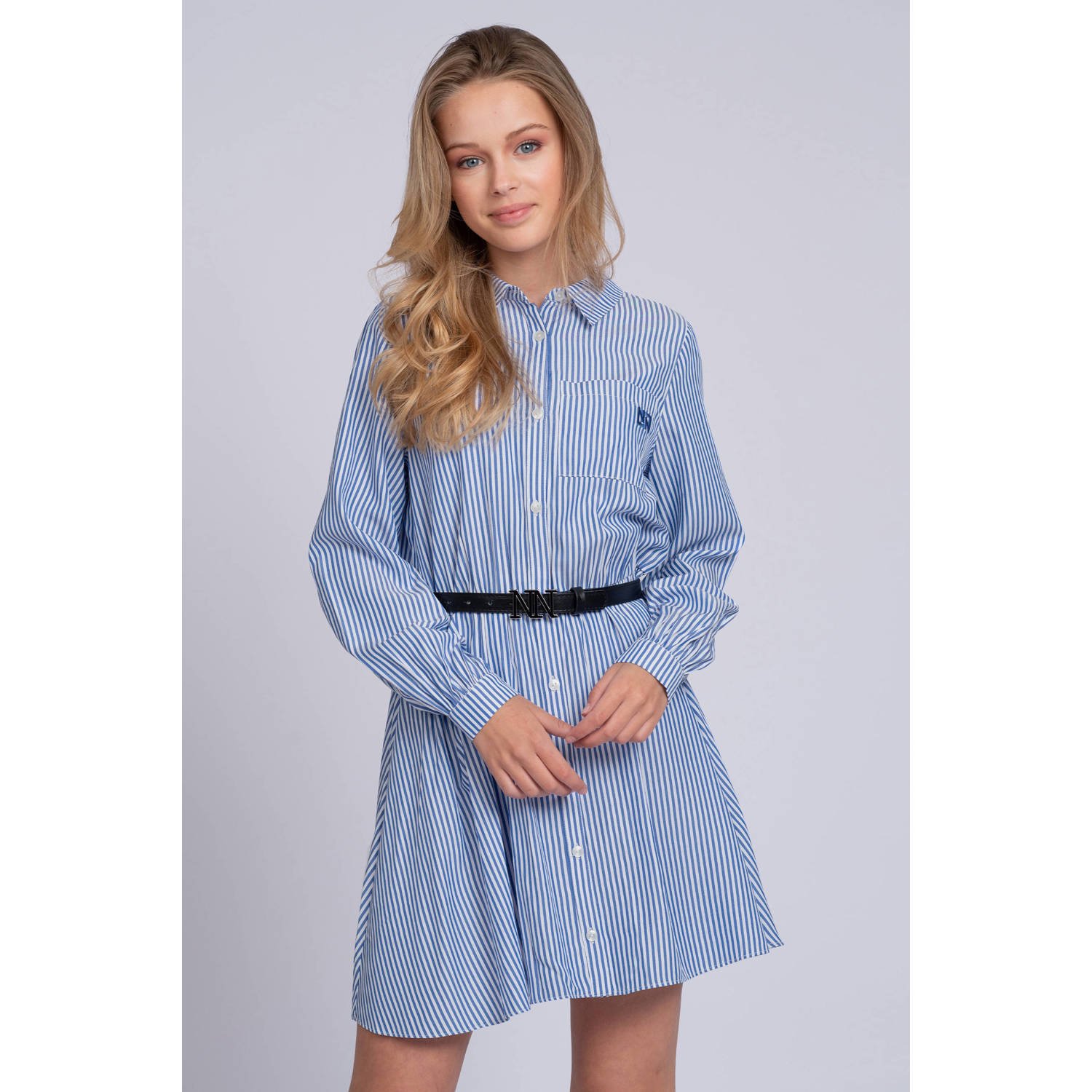NIK&NIK korte jurk blauw