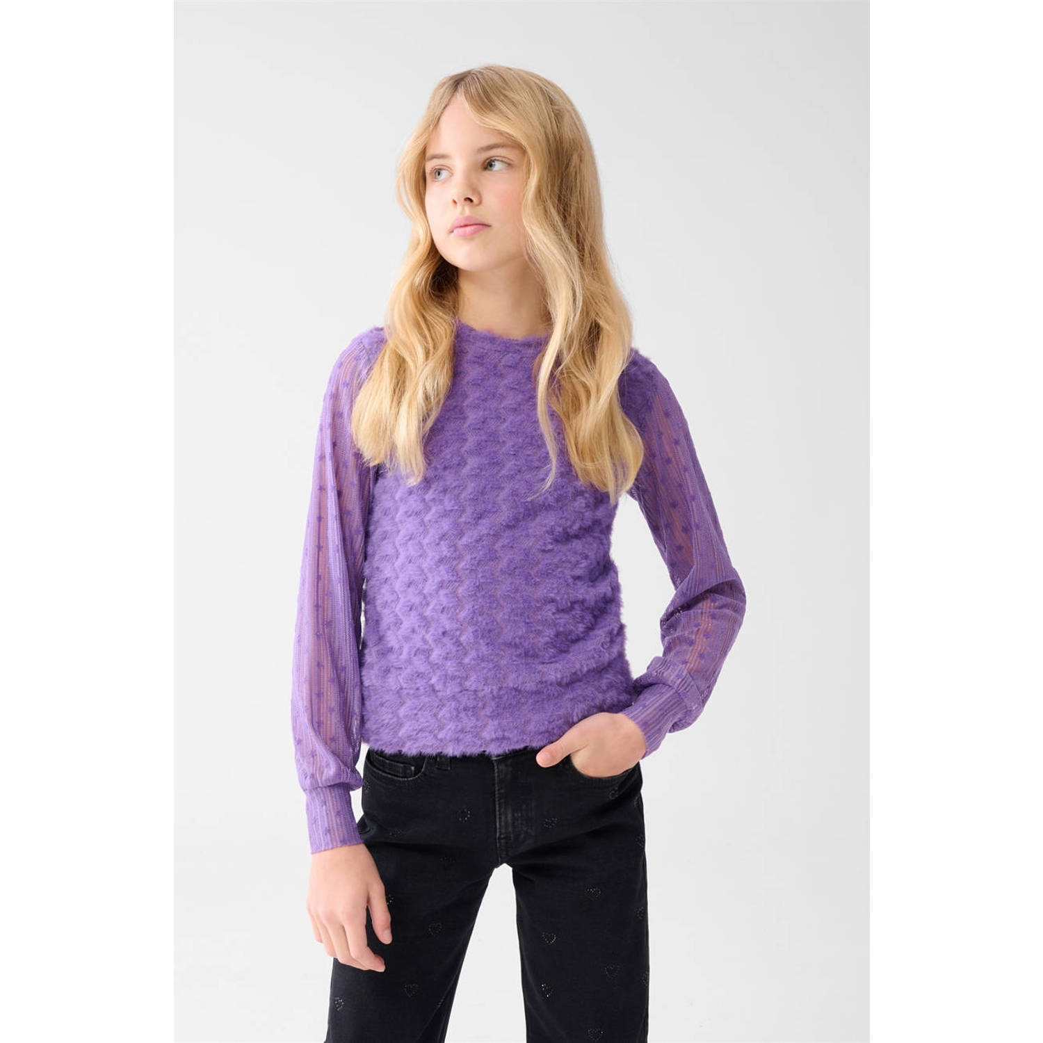 Shoeby top paars