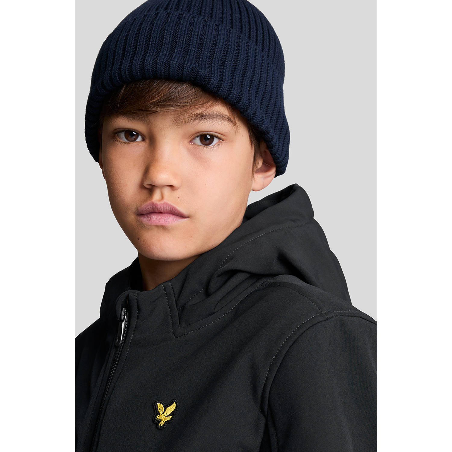 Lyle & Scott zomerjas zwart