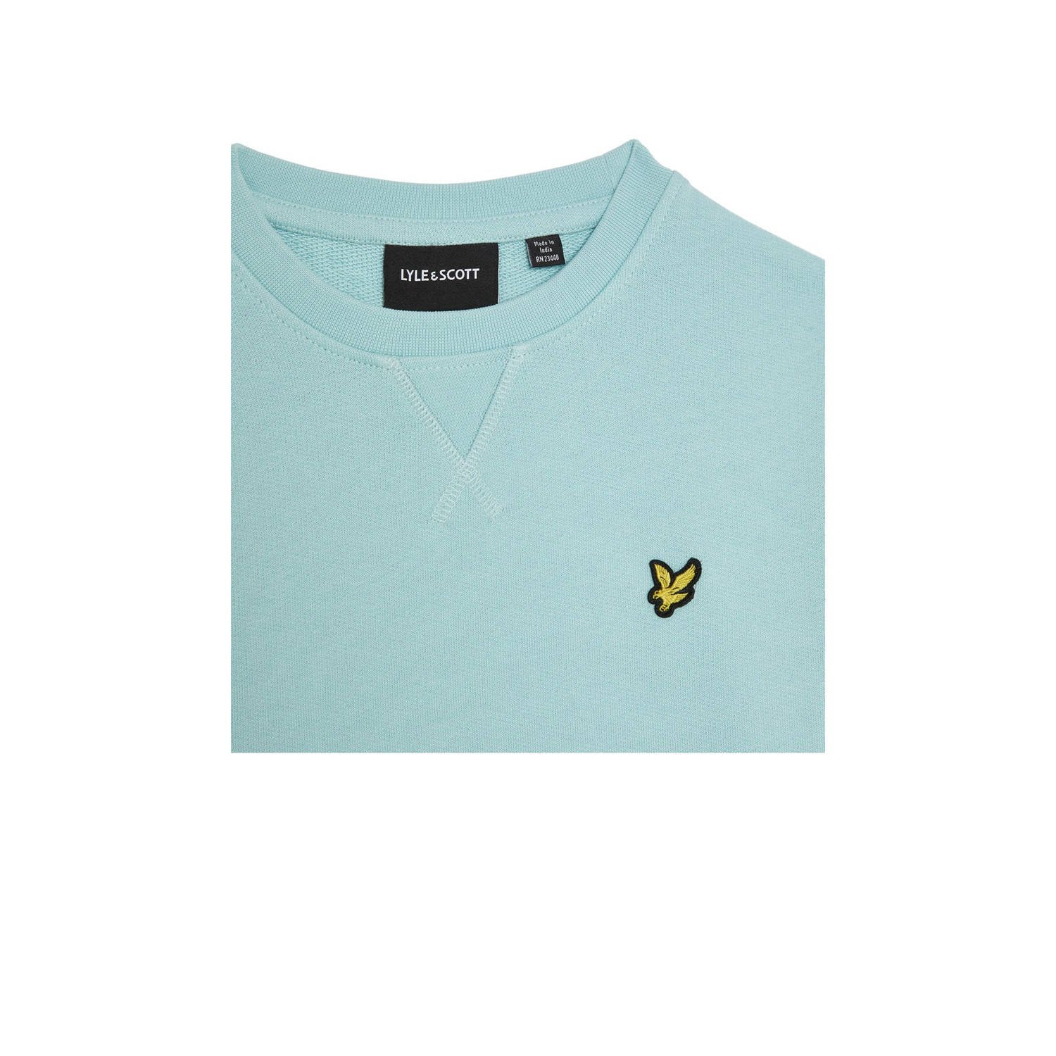 Lyle & Scott sweater lichtblauw