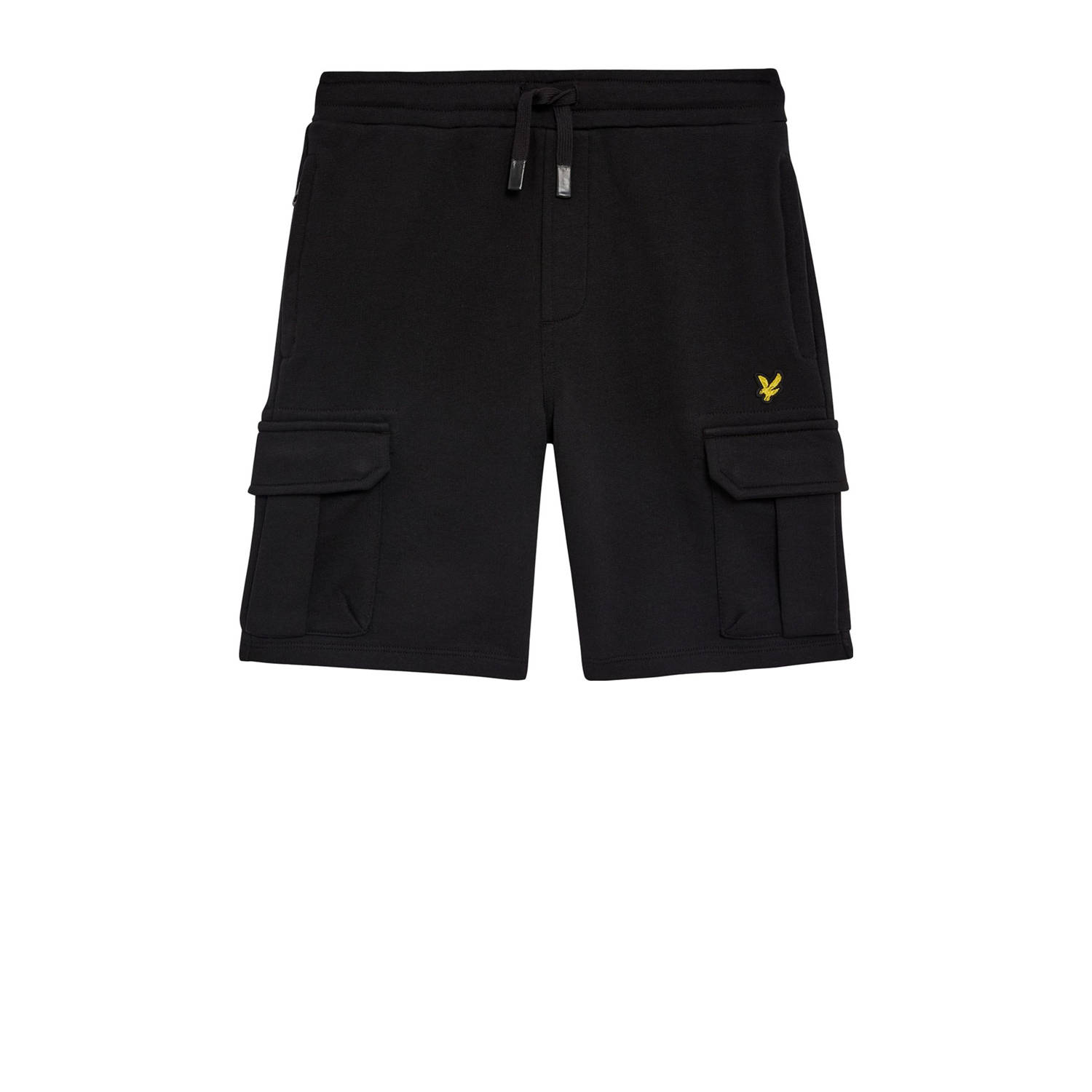 LYLE & SCOTT Jongens Broeken Cargo Sweat Short Zwart