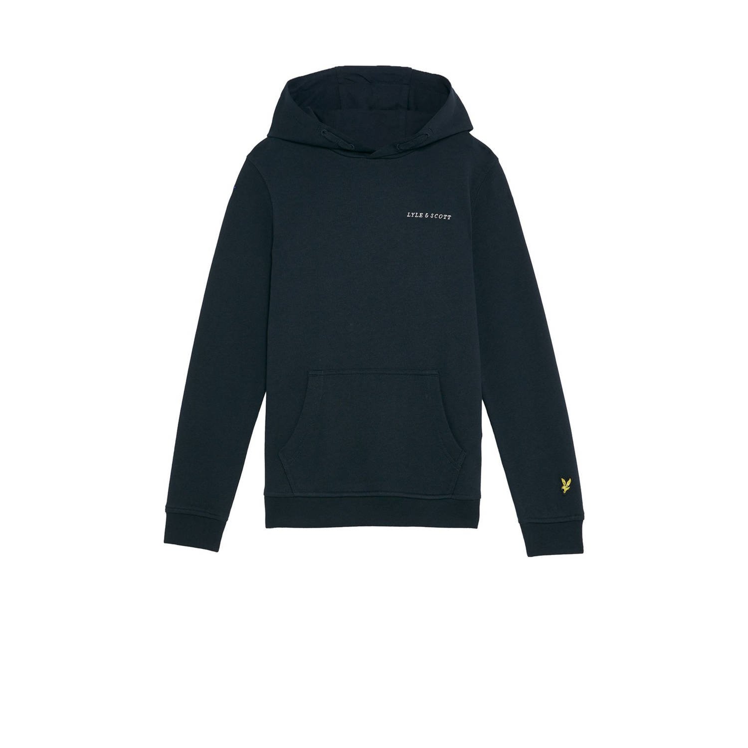 LYLE & SCOTT Jongens Truien & Vesten Script Embroidered Hoodie Donkerblauw