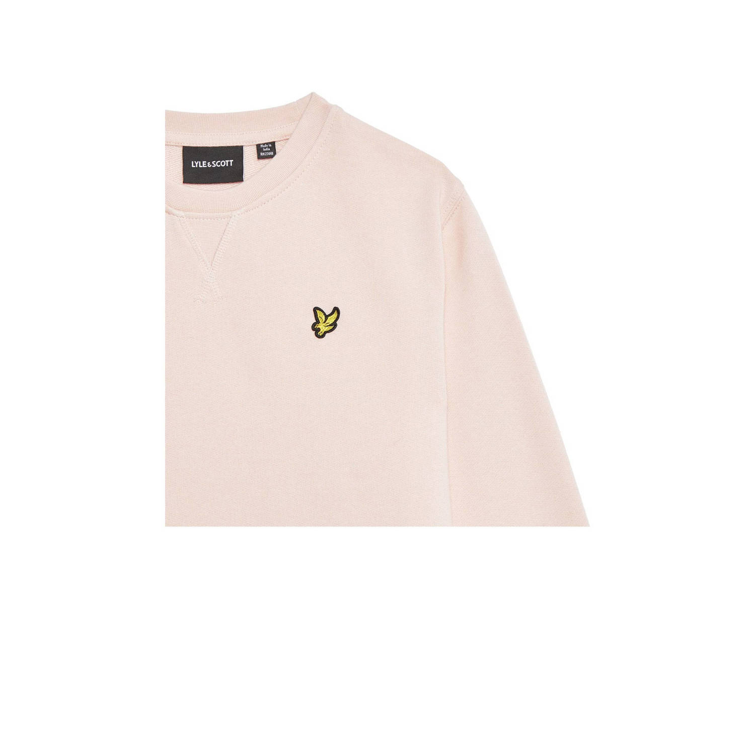 Lyle & Scott sweater lichtroze