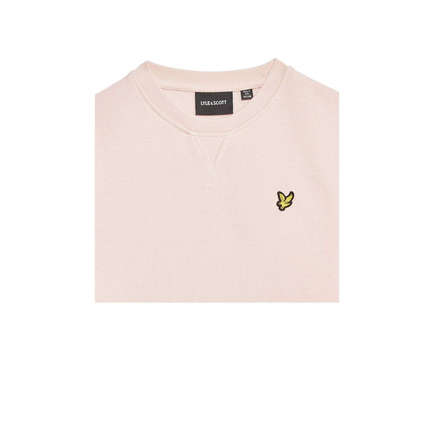Lyle & Scott sweater lichtroze