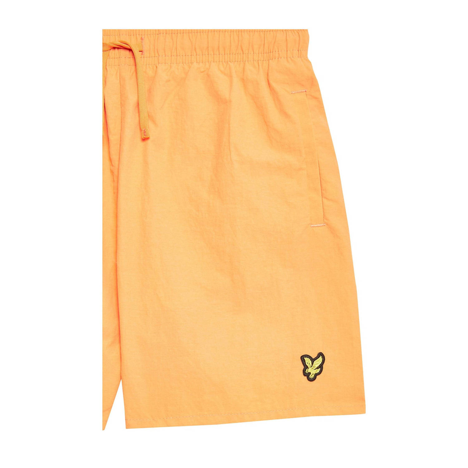 Lyle & Scott zwemshort lichtoranje