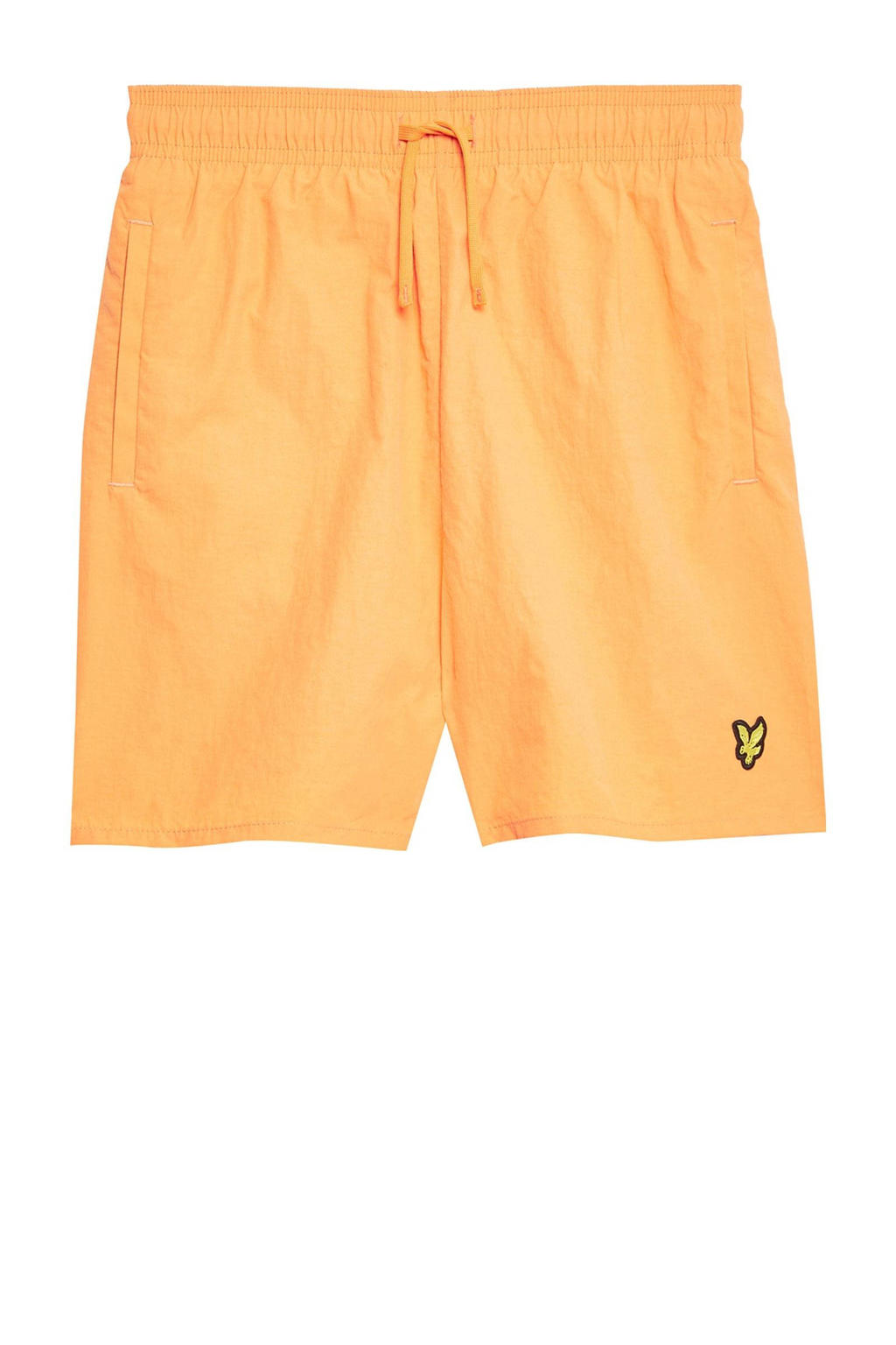 Lyle & Scott zwemshort lichtoranje
