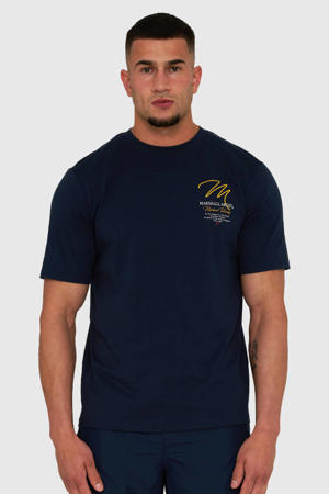 T-shirt donkerblauw