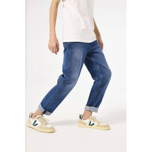 Garcia tapered jeans medium blue denim afbeelding