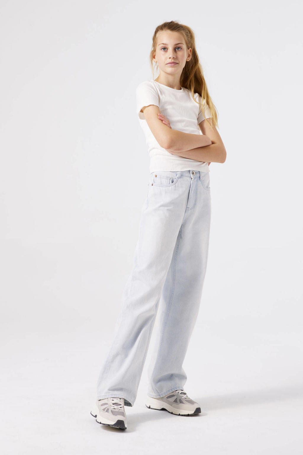 Garcia high waist light blue denim