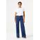 Garcia wide leg high waist jeans dark blue denim