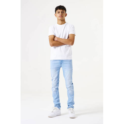 Garcia slim fit jeans light blue denim afbeelding
