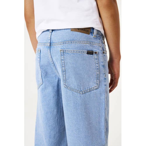 Garcia loose fit jeans light blue denim afbeelding