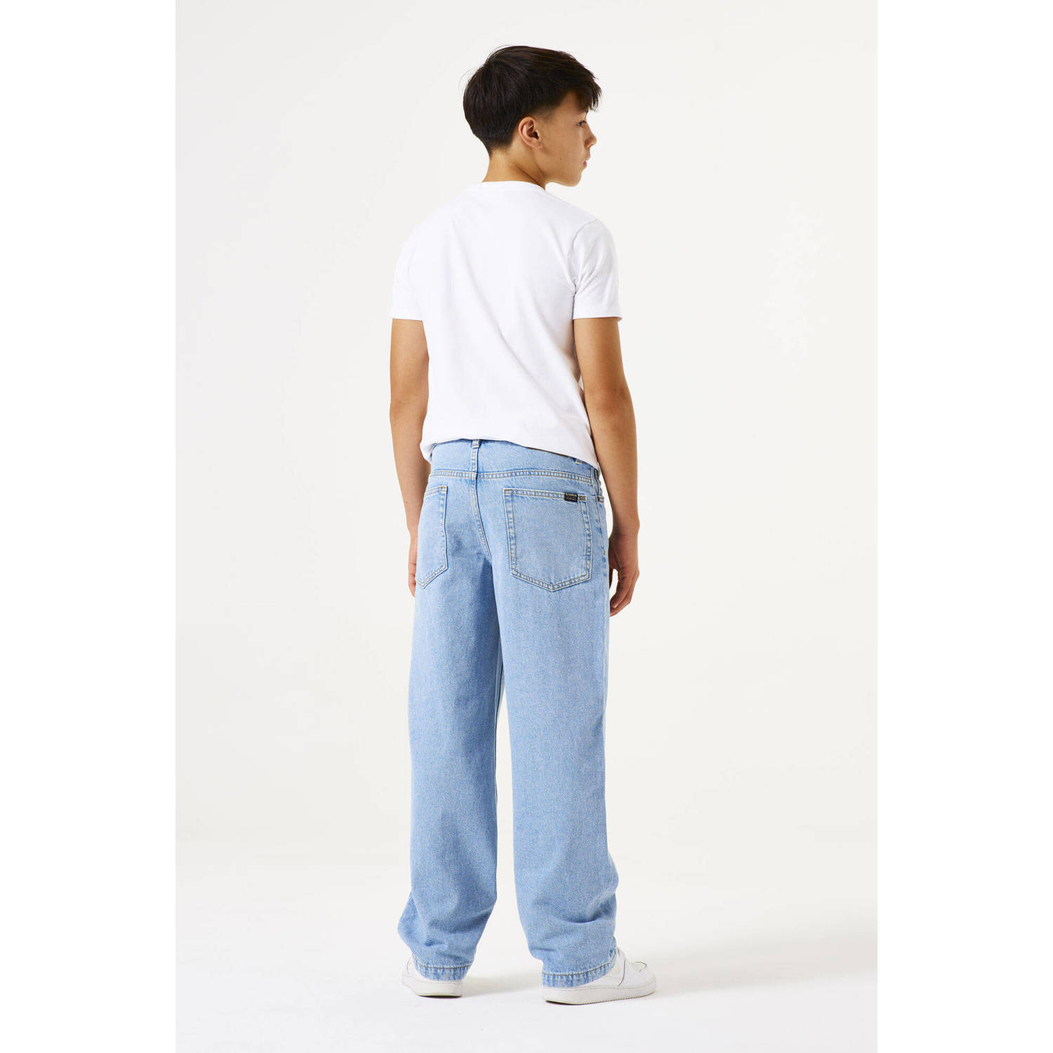 Garcia loose fit jeans light blue denim