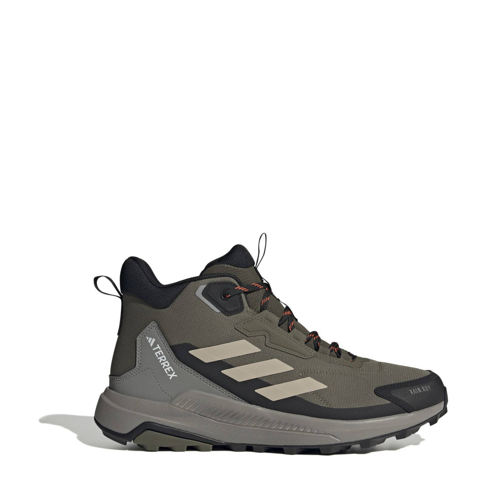 adidas Terrex Anylander Mid RAIN.RDY wandelschoenen olijfgroen/beige |  wehkamp