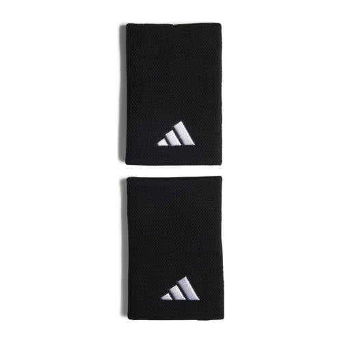 adidas Performance pols zweetbanden zwart/wit afbeelding