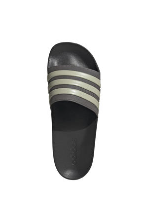 Adilette badslippers antraciet/grijs