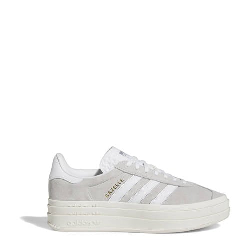 adidas Originals Gazelle Bold sneakers lichtgrijs/wit afbeelding